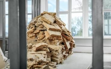 Demontage von Mineralwollerzeugnissen